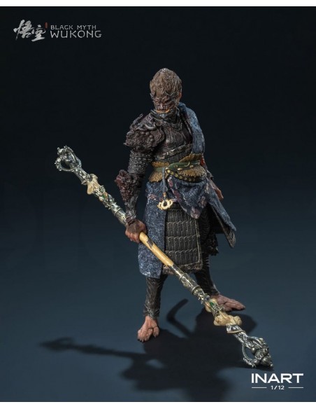 -19855-Figuras - Figura The Destined One Black Myth: Wukong Bronze Armor Set Deluxe Ver. Queen Studios 16 cm-6972662531717