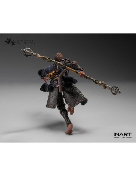 -19855-Figuras - Figura The Destined One Black Myth: Wukong Bronze Armor Set Deluxe Ver. Queen Studios 16 cm-6972662531717