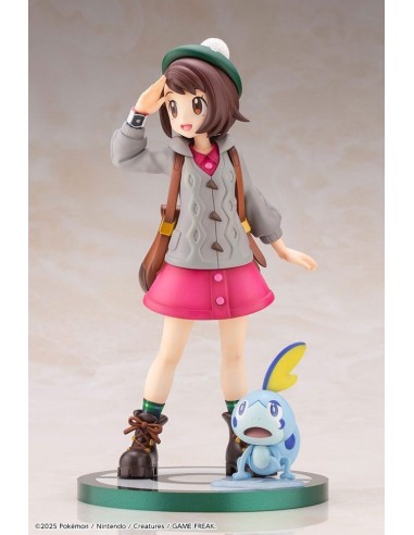 19833-Figuras - Figura Gloria & Sobble Pokémon ARTFX 1/8 Kotobukiya 21cm-4934054067701
