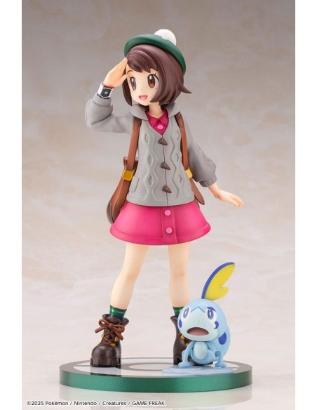 -19833-Figuras - Figura Gloria & Sobble Pokémon ARTFX 1/8 Kotobukiya 21cm-4934054067701