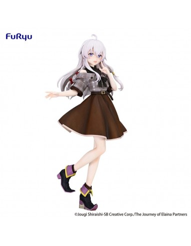 19821-Figuras - Figura Elaina Brown Wandering Witch: The Journey of Elaina Trio-Try-IT Furyu 22cm-4571623502685