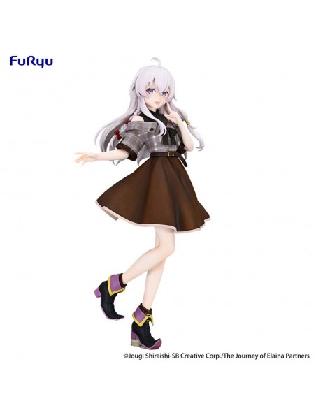 -19821-Figuras - Figura Elaina Brown Wandering Witch: The Journey of Elaina Trio-Try-IT Furyu 22cm-4571623502685