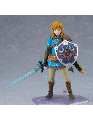 19817-Figuras - Figura The Legend of Zelda Tears of the Kingdom Deluxe Link 15 cm-4580590190696