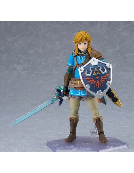 -19817-Figuras - Figura The Legend of Zelda Tears of the Kingdom Deluxe Link 15 cm-4580590190696