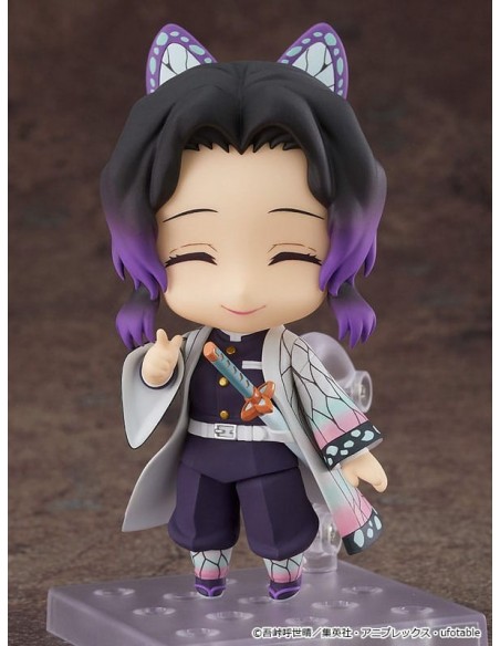 -19809-Figuras - Figura Shinobu Kocho Demon Slayer: Kimetsu no Yaiba Nendoroid 10cm-4580828663251