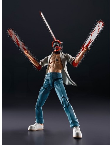 19806-Figuras - Figura Denji Chainsaw Man Reze Arc Ver. SH Figuarts 15cm-4573102687258