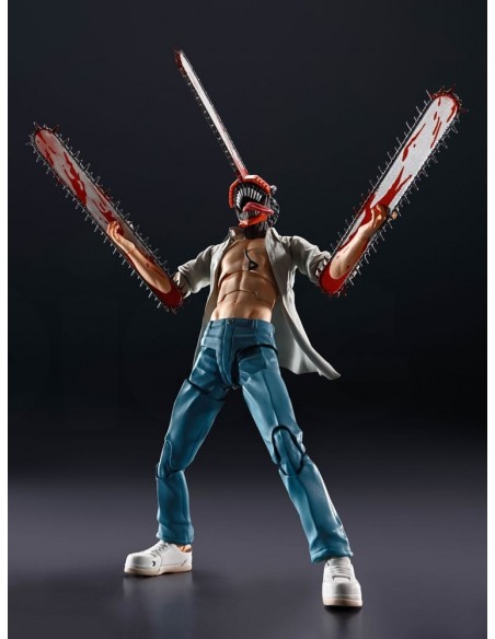 -19806-Figuras - Figura Denji Chainsaw Man Reze Arc Ver. SH Figuarts 15cm-4573102687258