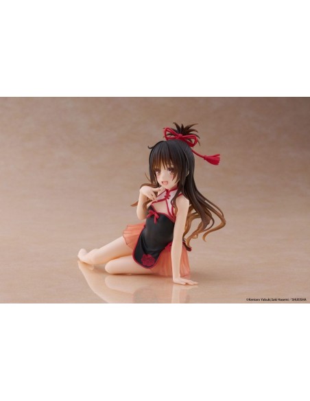 -19799-Figuras - Figura Mikan Yuki To Love-Ru Darkness Chinese Dress Ver. Desktop Cute Taito 13cm-0840342404186