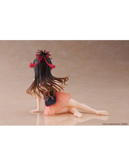 -19799-Figuras - Figura Mikan Yuki To Love-Ru Darkness Chinese Dress Ver. Desktop Cute Taito 13cm-0840342404186