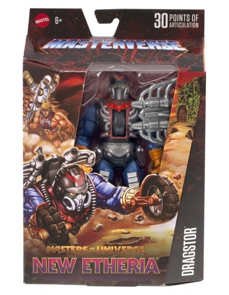 -19796-Figuras - Figura Dragstor Masters of the Universe Masterverse New Etheria Mattel 18cm-0194735333394