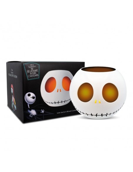 -19793-Merchandising - Vela LED de Jack Skellington The Nightmare Before Christmas Ukonic-5060326631185