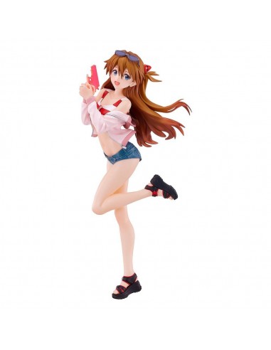 19780-Figuras - Figura Asuka Shikinami Langley Rebuild of Evangelion Beach Queens Pop Up Parade L 22cm-4580590208681