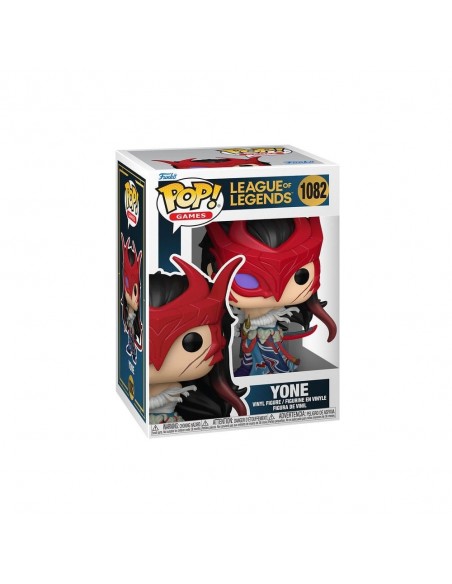 -19772-Figuras - Figura Yone League of Legends Funko POP! 9cm-0889698838597