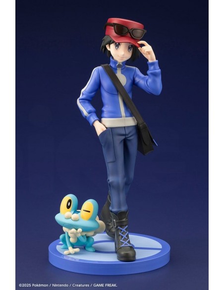 -19769-Figuras - Figura Kalm & Froakie Pokémon ARTFXJ 1/7 Kotobukiya 20cm-4934054071654