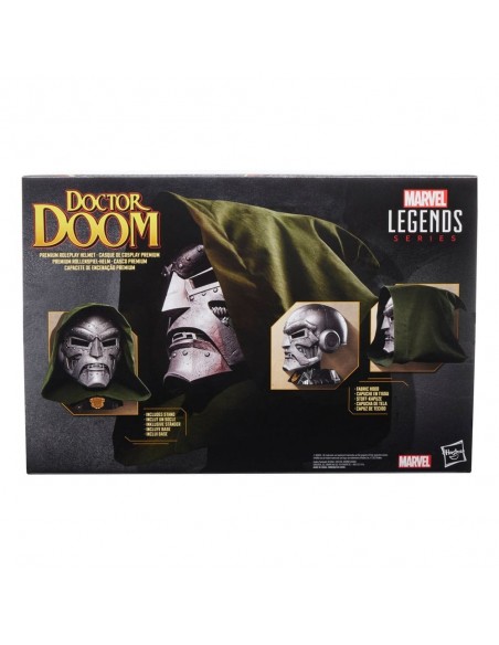 -19767-Merchandising - Réplica Casco Doctor Doom Marvel Legends 1/1 Hasbro-5010996285805
