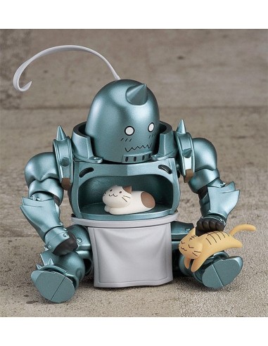 19761-Figuras - Figura Alphonse Elric Full Metal Alchemist Brotherhood Nendoroid Re-Run 10cm-4580590203259