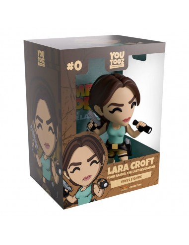 19754-Figuras - Figura Lara Croft Tomb Raider 4 Youtooz 11cm-0810190430712