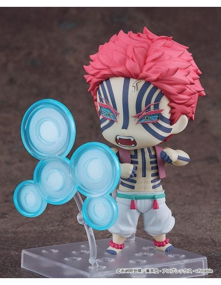 -19750-Figuras - Figura Akaza Demon Slayer: Kimetsu no Yaiba Nendoroid 10cm-4580828663268