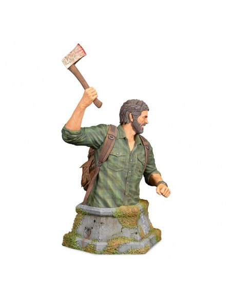 -19747-Figuras - Busto Joel con Hacha The Last of Us Dark Horse 22cm-0761568012941