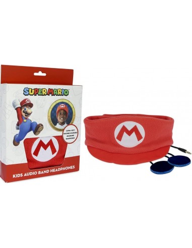 20045-Merchandising - Auriculares de la banda de audio de Super Mario-5055371623520