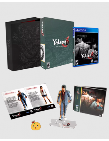20086-PS4 - Yakuza 6 The Song of Life CE - Imp - LRG-0840486500911
