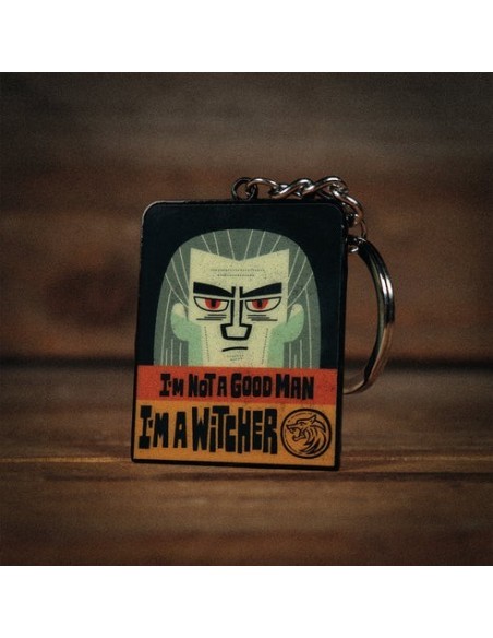 -20083-Merchandising - Llavero The Witcher & Roach The Witcher Fanattik Edición Limitada-5060948295512