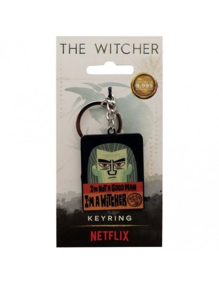 -20083-Merchandising - Llavero The Witcher & Roach The Witcher Fanattik Edición Limitada-5060948295512