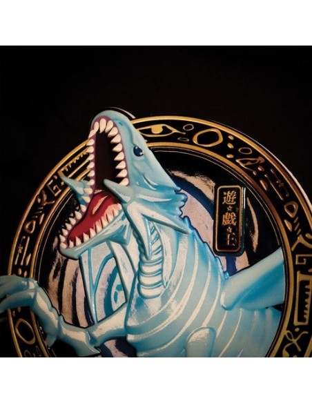 -20081-Merchandising - Placa Resina Blue-Eyes White Dragon Yu-Gi-Oh! Fanattik-5060948297394