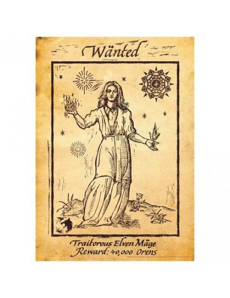 -20079-Merchandising - Póster A3 The Witcher Wall Art Fanattik Edición Limitada-5060948295529