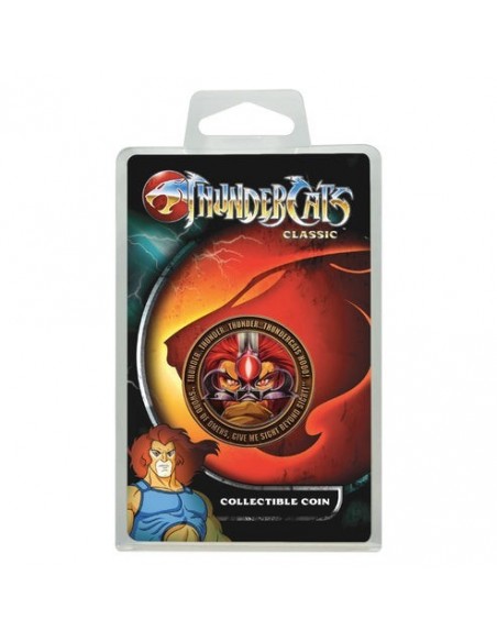 -20078-Merchandising - Moneda Lion-O ThunderCats 40th Anniversary Fanattik Edición Limitada-5060948298193