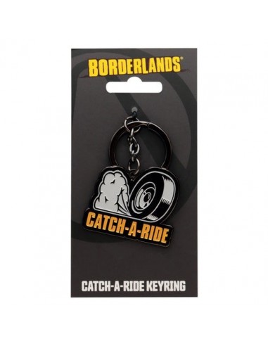 20077-Merchandising - Llavero Catch-A-Ride Borderlands Fanattik Edición Limitada-0840316428330