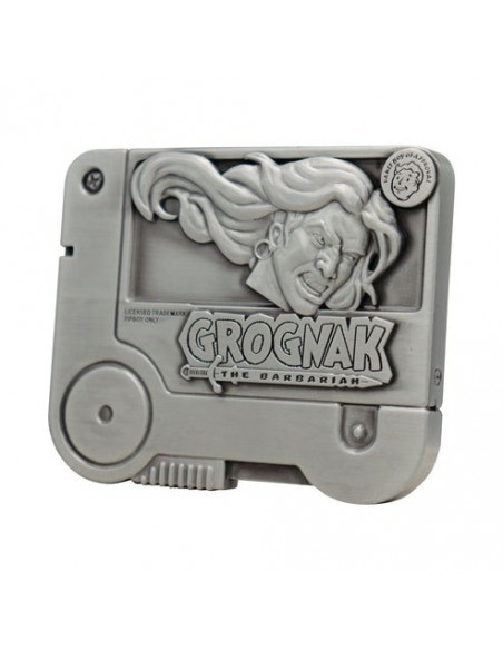 -20065-Merchandising - Réplica Holotape Grognak the Barbarian Fallout Fanattik Edición Limitada-5060948294577