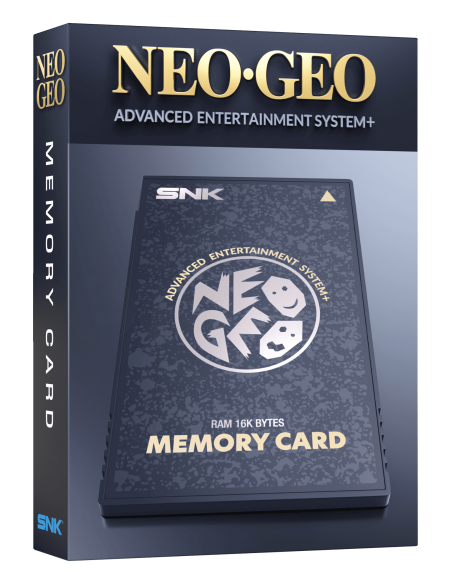 -20110-Retro - NEOGEO AES+ Memory Card (Black)-4020628550349
