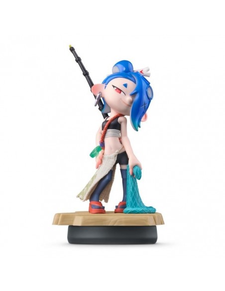 -20152-Amiibos - Figura Amiibo Splatoon Raiders Bigman/Shiver/Frye (Colección Splatoon)-0045496381455