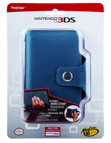 1142-3DS - Play Case Aqua (Azul)-0728658030872