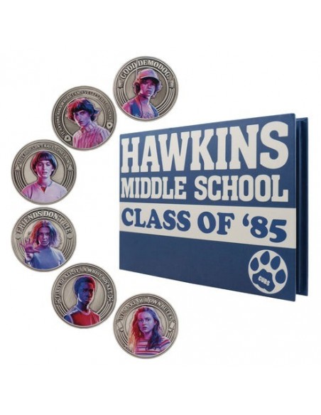 -20203-Merchandising - Stranger Things Yearbook Coin Album-5060948293945