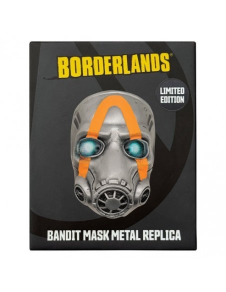 -20204-Merchandising - Réplica en Miniatura Máscara Bandit Borderlands Fanattik Edición Limitada-0840316428651