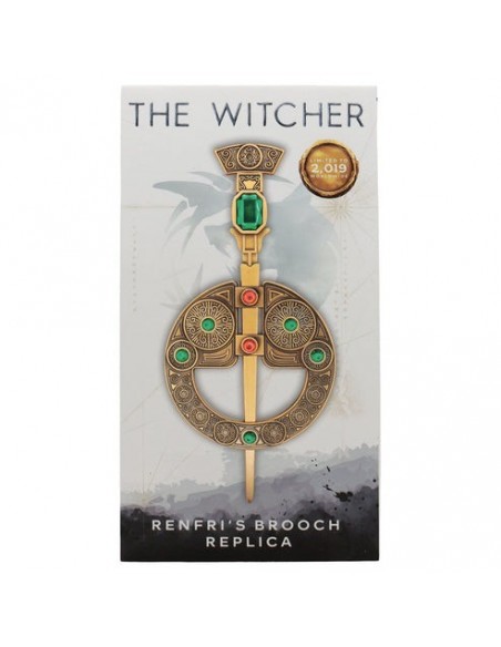 -20205-Merchandising - Réplica Broche Renfri The Witcher Edición Limitada Fanattik-5060948295611
