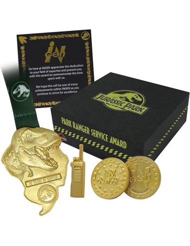 20225-Merchandising - Kit Premium Box Jurassic Park Ranger Service Edicion Limitada-5060662467622