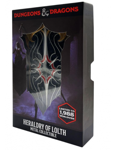 20229-Merchandising - Dungeons & Dragons Limited Edition Lolth The Spider Queen Ingot-5060948292023