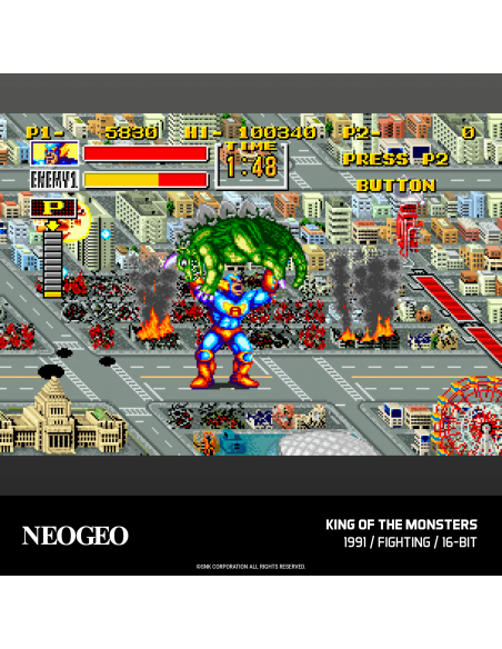 -20268-Retro - Cartucho Evercade Neogeo Arcade 4-5060990242076