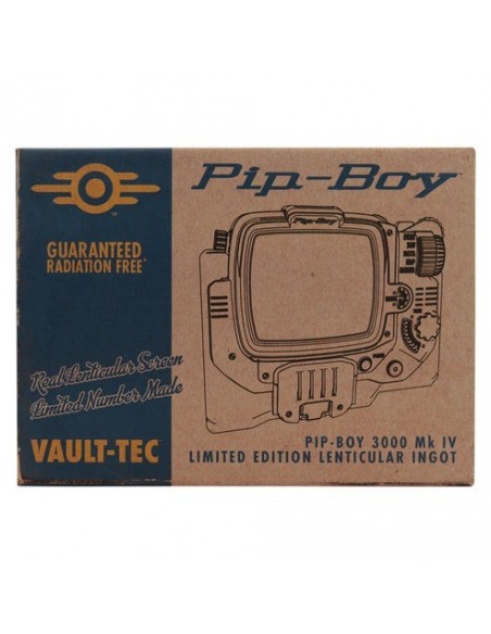-20270-Merchandising - Lingote Lenticular Pip-Boy Fallout Fanattik Edición Limitada-5060948297912
