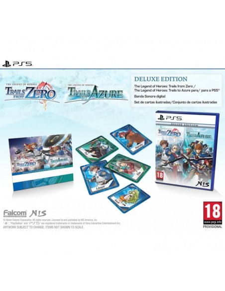-20374-PS5 - The Legend of Heroes: Trails from Zero / The Legend of Heroes: Trails to Azure Deluxe Edition-0810100867713