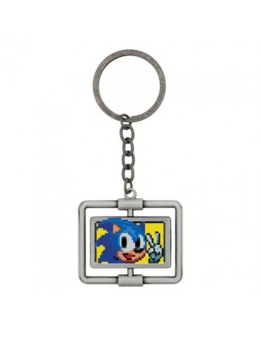 20333-Merchandising - Llavero Giratorio Sonic & Eggman Edición Limitada Fanattik-5060948298629