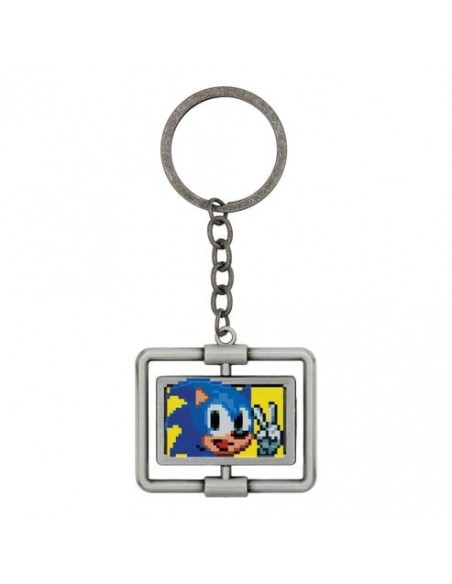 -20333-Merchandising - Llavero Giratorio Sonic & Eggman Edición Limitada Fanattik-5060948298629