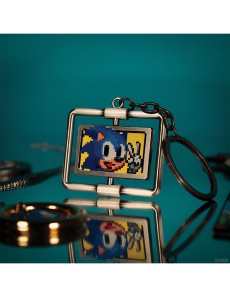 -20333-Merchandising - Llavero Giratorio Sonic & Eggman Edición Limitada Fanattik-5060948298629