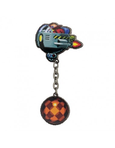 20332-Merchandising - Pin Encadenado Dr. Eggman Egg Mobile Sonic The Hedgehog Edición Limitada Fanattik-5060948298759
