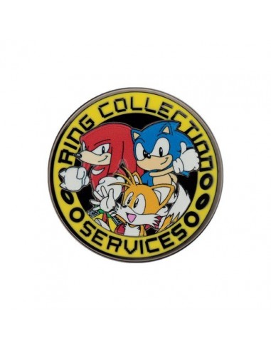 20328-Merchandising - Pin Sonic, Tails & Knuckles Sonic The Hedgehog Edición Limitada Fanattik-5060948298599