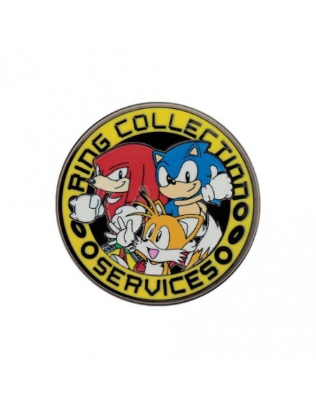 -20328-Merchandising - Pin Sonic, Tails & Knuckles Sonic The Hedgehog Edición Limitada Fanattik-5060948298599