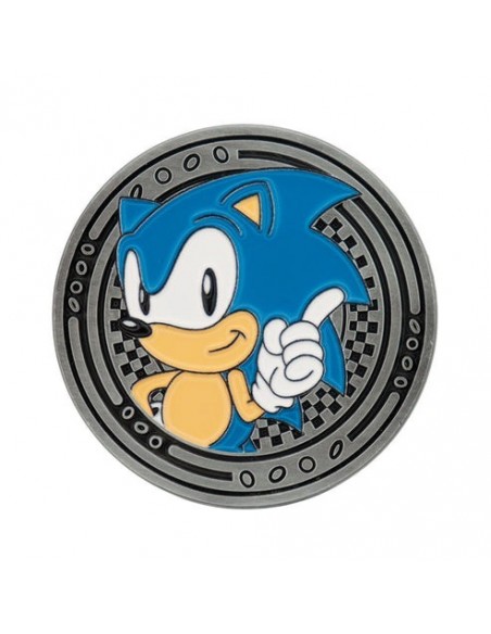 -20329-Merchandising - Moneda Sonic & Tails Sonic The Hedgehog Edición Limitada Fanattik-5060948298582